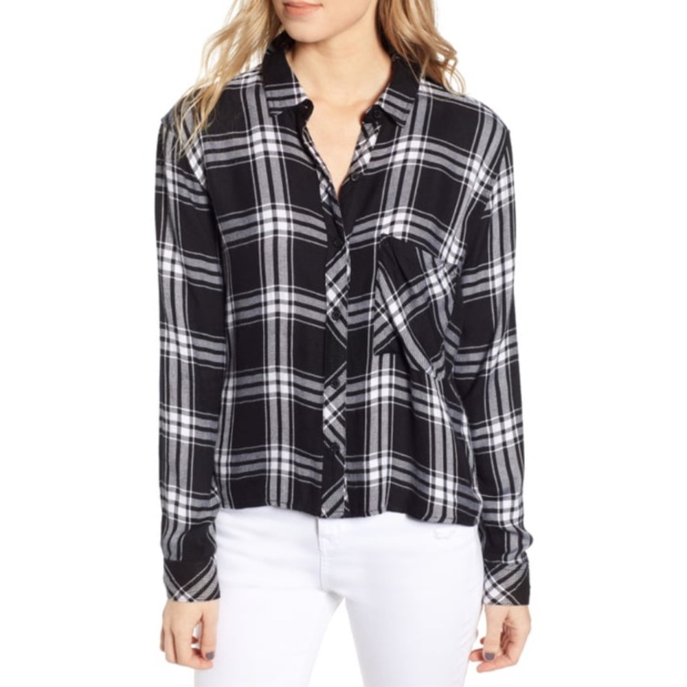 RAILS Hunter Long Sleeve Plaid Button Down Shirt
